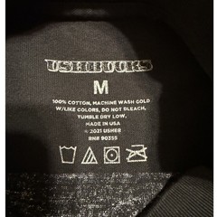 Usher Ushbucks Long Sleeve Shirt Mens M Black Thick Front Back Money Graphic