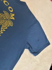 VOLCOM 100% Cotton T SHIRT MENS SZE XL Blue w/Skeleton Circled by HAWAII