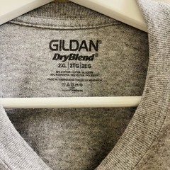 Gildan DryBlend 50/50 T-Shirt – 8000 Men’s S-2XL preshrunk cotton Gray