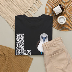 Love Blue Footed Booby Bird Coastal Wildlife T-Shirt
