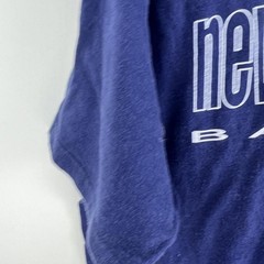 90s New York Yankees Baseball Cotton T-Shirt with white and red text and logo