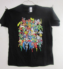 DC Universe Superman Batman Joker T-Shirt 2XL Black NWT HH016