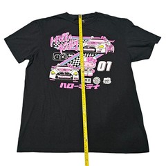 Hello Kitty Tokyo Speed by Sanrio Hybrid Apparel Black T-Shirt Used Size L
