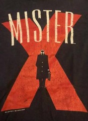 Vintage Mr X Vortex T Shirt Graphitti Designs 1980s Comic Book NEW
