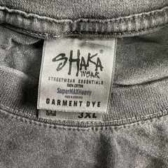 Shaka Wear T-Shirt Mens Size 3XL Gray NBA Finals 2023 Garment Dye Heavyweight