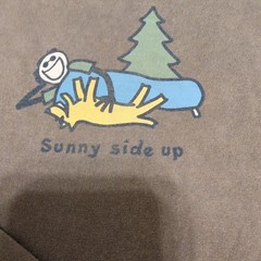 Life is Good Men’s / Unisex “Sunny Side Up” Long Sleeve Graphic Tee