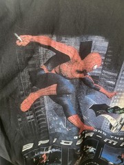 Marvel Spider Man 2 Video Game Promo Shirt PS2 Playstation Double Sided Size L
