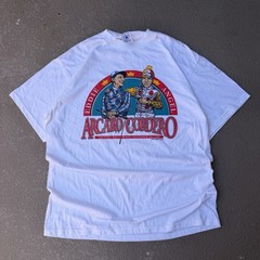 VTG 1999 Eddie Arcaro Angel Cordero Saratoga Race Course White T Shirt Men’s L