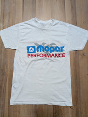 VTG 80s Mopar Performance T Shirt Mens M OEM Logo Single Stitch USA
