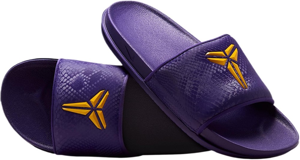 Nike Kobe Offcourt Men’s Slides (Court Purple/University Gold) – Court Purple/Un
