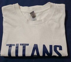 Titans Holiday Classic Shirt Mens Size XL White Year Event Basketball Tournament