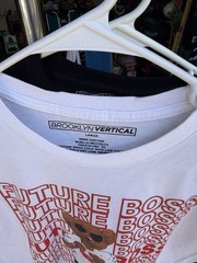 Brooklyn Vertical Men’s Graphic Crew Neck Short Sleeve T-Shirt Lot 2 Size L