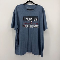 Academy Sports Outdoors Mens Graphic T Shirt Tailgates Tallboys Touchdowns XXL