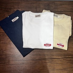 Bronson Non Stock Tubular T-Shirt -S💯% cotton LOT OF 3 Beige, White & Blue