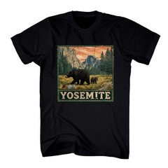Yosemite National Park Shirt Half Dome Souvenir Shirt Stamp Outdoor Wildlife Tee