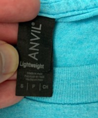 NASA Mens Small Anvil Lightweight T-shirt Light Blue Space Shuttle Moon S