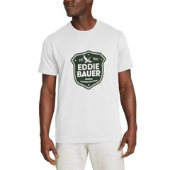 Eddie Bauer Men’s Crewneck Graphic T-Shirt Choose Color Size S-2XL NEW