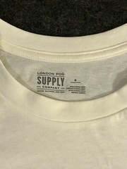 London Fog Supply T Shirt Men’s Size Medium White 100 Year Anniversary NWT