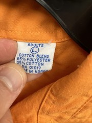 Vintage Tampa Bay Buccaneers Polo NFL Throwback Sz LG Small Holes Read