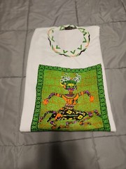 Borobudur Bali Legong Indonesia Aztec Souvenir Tshirt Size XL NWOT