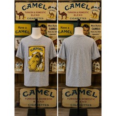 Vintage 1980s Camel Joe Cigarettes Graphic Tee Sneakers Tag USA Larg