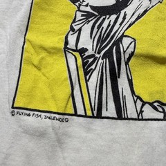 Vintage 80s Roy Lichtenstein Pop Art Funny Shopping Mens M Fits S Tee Single