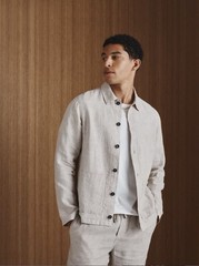 Quince / Cotton Modal Crew Neck Tee/ white /large/ Men’s