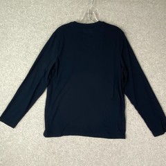 Croft & Barrow Shirt Mens Size S Navy Long Sleeve Stretch Knit T-Shirt Tee