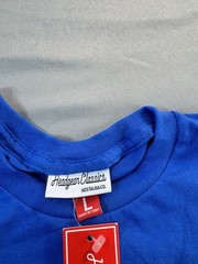 Headgear Classics Men’s Barber Shop T-Shirt Blue The Movie Size Large Tee NEW