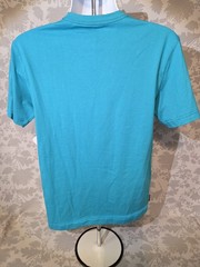 NWT REEBOK Men’s Delta Logo Graphic Cotton Blend Tee, Capri Breeze, S or 3XL