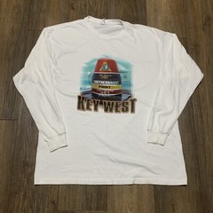 VTG Key West Southernmost Point T Shirt XL Delta Pro Weight Cotton Classic