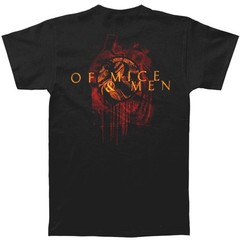 Men’s Of Mice & Men Gear Heart T-shirt Small Black