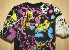 Thanos Mega Print T Shirt Size By Vintage Vitamin marvel