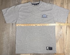 VTG UNC University of North Carolina Logo Gray T-Shirt Team Starter Men L STAINS