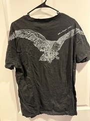 👕 Express 🦅 Mens Large Black Tee T-shirt EST-MMVI “Life is fragile”