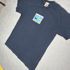 VTG 2001 Pacsun Dont Swim Near Strange Bubbles To The Edge Prime Cut Tees Small