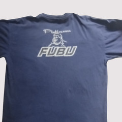 90s Vintage Y2K Platinum FUBU Fat Albert T Shirt XL Navy Old School Hip Hop Tee