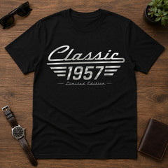 Classic 1957 Limited Edition Vintage Car 69th 70th 71th 72th 73th Birthday Mens