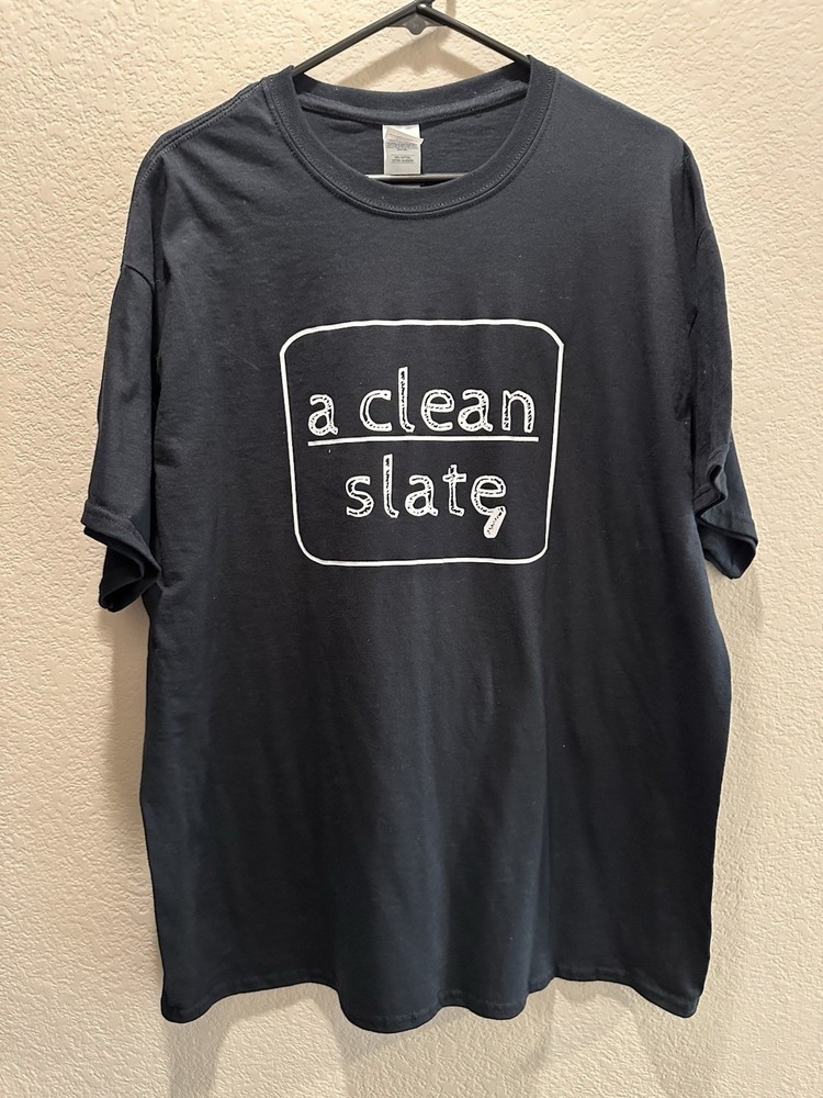 A Clean Slate T Shirt New No Tags Size XL