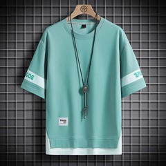Hip Hop Oversize T-Shirt Loose Casual Men’s Streetwear Black White Short Sleeves