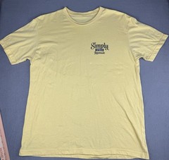 Simply Spiked Lemonade T-Shirt~Men’s Large~Yellow~Preowned Good Condition !!!