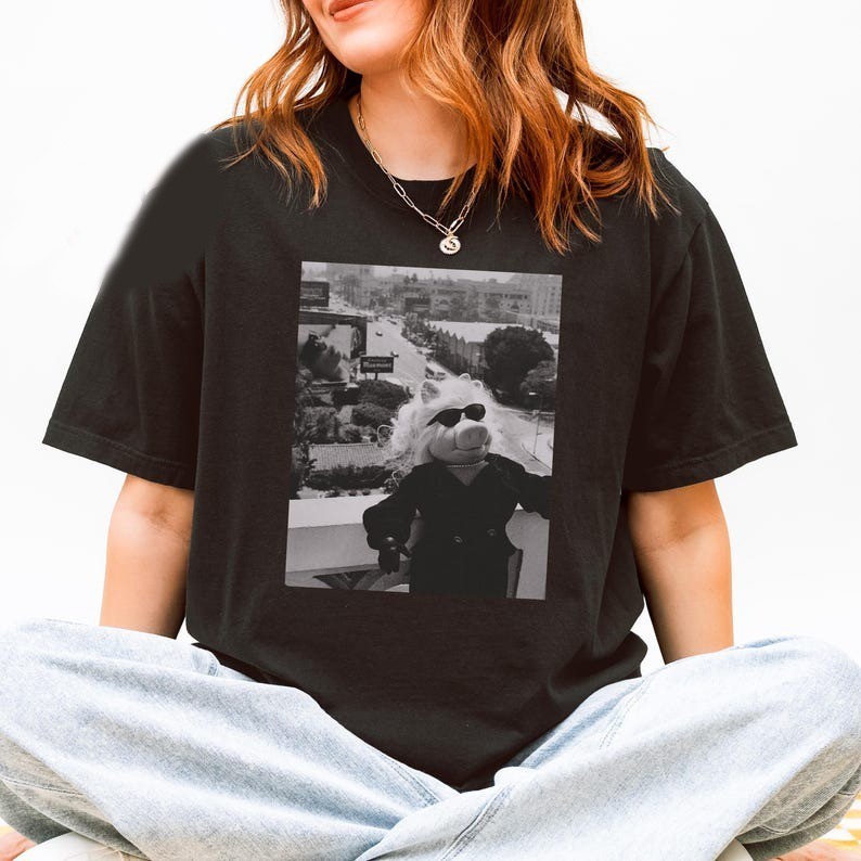 Miss Piggy Graphic Tee, Unisex Shirt, Plus Size