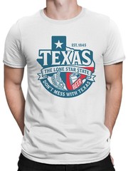 Texas Lone Star Beer Emblem Men’s T-shirt