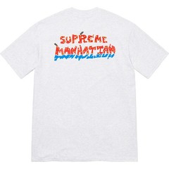 *SEALED* Supreme Manhattan Tee (SS22) Ash Grey – Size S