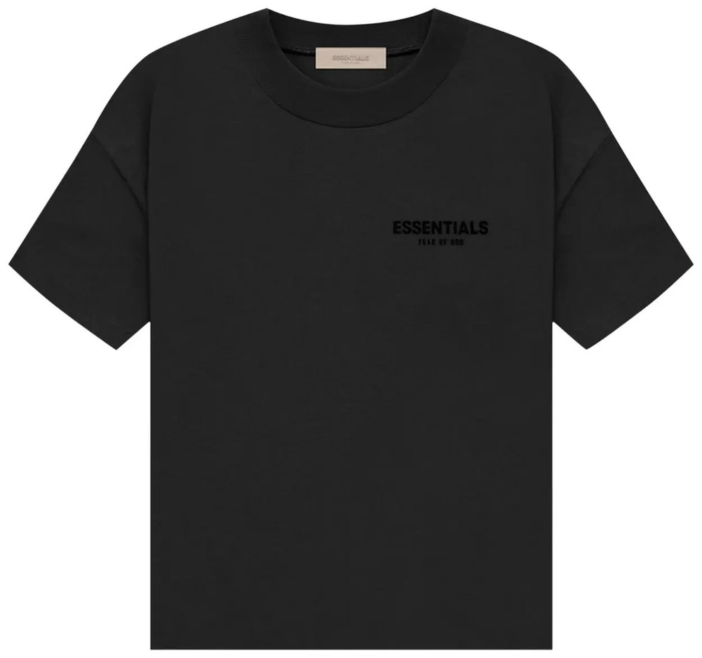 Essentials Fear of God Black on Black Stretch Limo Tee | Small | NWT