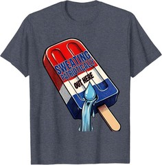 Sweating Patriotically Funny Fourth of July Unisex T-Shirt