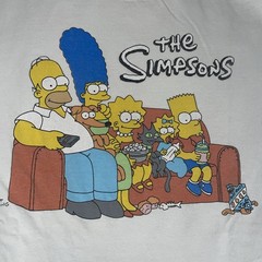 The Simpsons Family Graphic T-Shirt Sz M