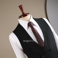 French Men’s White Shirt Long Sleeved Spring Business Casual Formal Party Shirts