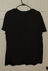 THE BEATLES John Paul George Ringo black Cotton Graphic T-shirt L
