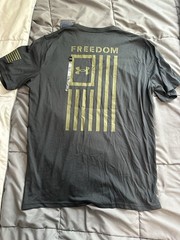 Under Armour UA Freedom Flag Size Large NWT